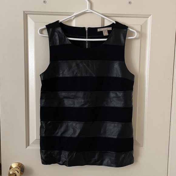 Banana Republic Black Sleeveless Top Size Small - Picture 1 of 4
